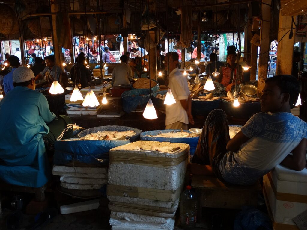 fish market sylhet
